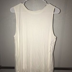 Cream Tank Top